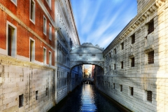 Venedig Seufzerbrücke Kanal