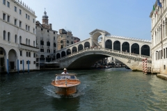 Venedig Wassertaxi Rialto